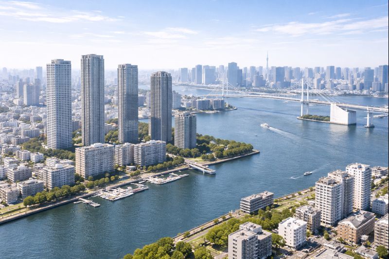 中央区|有名タワマンの階数別で相場はどれくらい変わる?販売履歴から読み解く