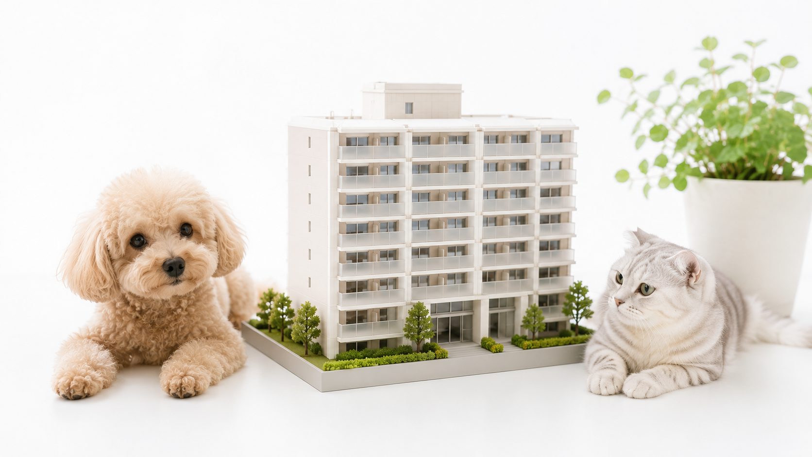 ペットと快適に暮らしたい人へ。中古マンション選びで重視したいポイント